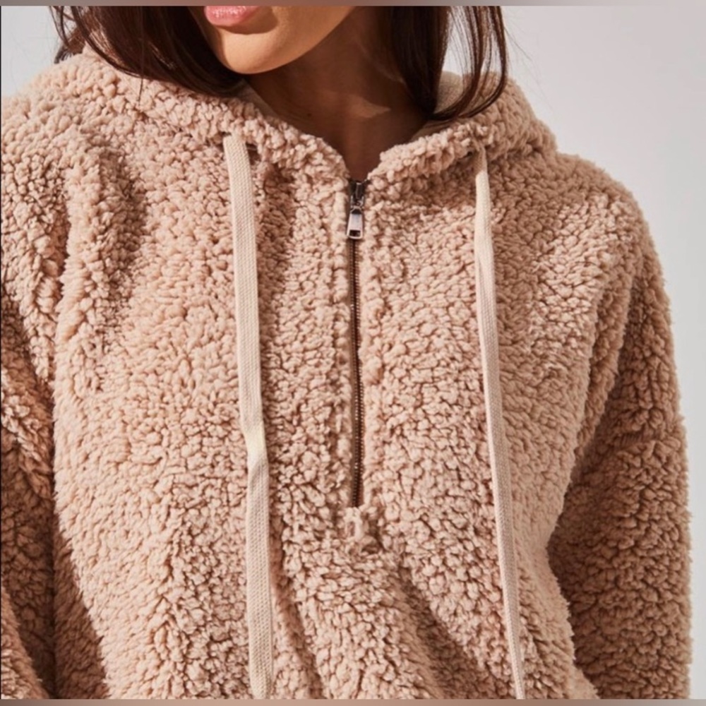 Stellar MPG Fleece Teddy Hooded Pullover - Picture 5 of 6